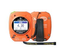 SPECIAL PIE Shot Timer - Smart Sound Sensor, Bluetooth Competition Timer for IPSC & USPSA, IROA Certified, 72H Battery（Orange