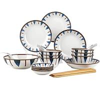 Special Restaurant Dinnerware Set Party Dinner Set 28-Pieces Kitchen Ceramic Dinnerware Set,
