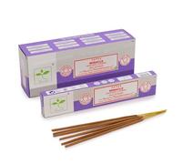 Special Satya White Sage Incense Sticks - Premium Hand-Rolled 15g Pack for Harmony | Natural Earthy Aroma for Meditation & Relaxation |New Blend by Satya (Miracle (White Sage & Lavender))
