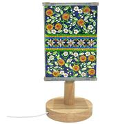 Special Shaped Diamond Painting Lamp USB Charge Crystal Drawing Kit Bedside Night Light Mandala Diamond Drawing Bedside Lamp Symmetry Art Literary Flower for Home Decoration Lights Or Christmas Gifts