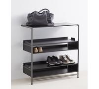 Special shelves set of 2 for Pool 82 lean-to shelf / shoe rack BLACK Mox SINGLE PIECES