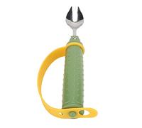 Special Supplies Adaptive Utensils with Wide and Non Slip Handle, Easy Grip Weighted Eating Aids Spoon, Safe Practical Adaptive Spoon Fork for Tremors Elderly Disabled Arthritis Parkinsons