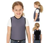Special Supplies Sensory Compression Vest Deep Pressure Comfort for Autism, Hyperactivity, Mood Processing Disorders, Breathable, Form-Fitting, Kids and Adults (Medium, Grey)