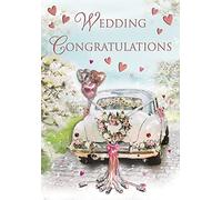 Special Thoughts Wedding Congratulations- Regal Publishing- Just married car design