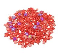 Special Touches Red Resin Mixed Size Star Half Pearls Cardmaking Flatback Embellishments 500 (approx) Per Pack