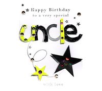 Special Uncle Handmade Birthday Greeting Card by Talking Pictures Cards