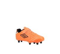 Umbro Speciali Liga Firm Ground Junior Football Boot Orange Size 1 Unisex