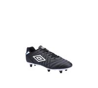 Umbro Speciali Liga Soft Ground Football Boot Unisex Black/White UK Size 11