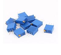 Specialised accessories 10 Pcs 3296W 20K ohm Multiturn Potentiometer Pot Variable Resistor (10 Pcs 3296W 20K ohm Potenciómetro multivuelta Pot Potenciable Resistor variable