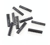 Specialised accessories 10 Pcs Fixed Resistors 1/8W 1.5K Ohm 9-Pin SIP Through Hole Network Resistors Resistors 2.54mm