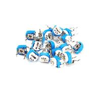 Specialised accessories 10pcs RM065 Potentiometers Horizontal Trimpot Blue White Variable Adjustable Resistor 203 20K ohm