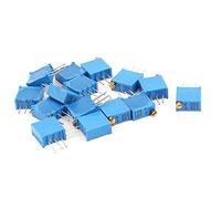 Specialised accessories 15 Pcs 3296W 20K ohm Multiturn Potentiometer Pot Variable Resistor (15 Pcs 3296W 20K ohm Potenciómetro multivuelta Pot Potenciable Resistor variable