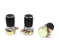 Specialised accessories 2K OHM Variable Resistors Linear Taper Rotary Potentiometer 2KB B2K Pot Potentiometers 3 Pcs