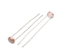 Specialised accessories 2Pcs 5517 Fixed Resistors Photoresistor LDR CDS 5mm Light-Dependent Single Resistors Resistor Sensor