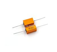 Specialised accessories 2PCS RX24 5W 10R 10RJ Power Metal Shell Aluminium Gold Resistor High Power Resistance Golden Heat Sink Resistor 5Watt 10 ohm