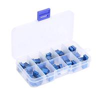 Specialised accessories 50pcs Ohm Resistor Set, 3296W Adjustable Trimmer Resistor Single Resistors