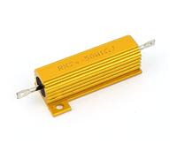 Specialised accessories 50W 1Ohm 5% axia-l Wirewound Aluminum Clad Resistor Gold Tone (50W 1Ohm 5% axia-l Wirewound Aluminum Clad Resistor Gold Tone