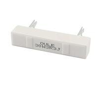 Specialised accessories Ceramic Cement Fixed Resistors Power Electric Resistance Resistor 3.3 ohm Single Resistors 30W 30W3R3J