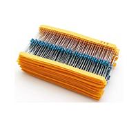 Specialised accessories Resistors 1/4W Resistors 0.25W 1Percent 30 Values Metal Film Resistor Kit 10R-1M (Size : 300pcs)