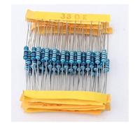 Specialised accessories Resistors 2500pcs 1/4W Resistors Assorted Kit 0.25W Carbon Film Resistance Set 50 Values Assortment Pack 1 Ohm -10 M Resistor