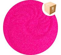 Specialist Aggregates ® - 1.7kg Professional Use HQ Pink Day Glo Coloured Sand | Weddings | Events | Photography | Set Design | Home | Garden | Vases | Art | Craft | UK Manufacturer
