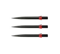 Specialist Darts Points Trident Points Black Standard 32mm with Red Tridents - 1 set per pack
