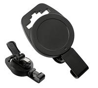 Specialist ID 2 Pack - MRI Safe Badge Reels - Retractable Badge Holder Clips - Made of Plastic & Non-Ferrous Metal - I'd Reels Extending Lanyards for Nurse & MRI Tech Name Tag Badges by (Black)