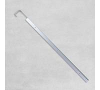 Specialist Kitchen Worktop Joining Strip Matt Silver 40mm