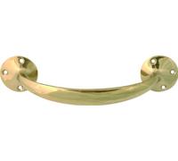 Specialist PB46S Victorian Brass Finish Carded Bow Handle with Screws