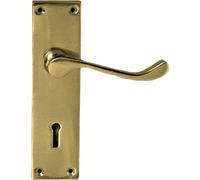 Specialist PB48S Carded Victorian Lever Scroll Lock Pair