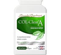 Specialist Supplements COL-Clear A Colon Health Support 100 Capsules Pack of 1