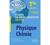 Spécialité Physique-chimie - Tle - Nouveaux programmes