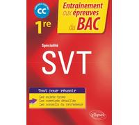 Spécialité SVT - Première: Contrôle continu (Entraînement au Bac)