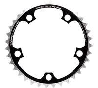 Spécialités TA 110pcd Nerius Campagnolo Offset 10 Speed Chianring, Black, Inner 34T