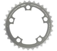 TA 94PCD 5 Arm 9-speed Chainrings Compact 94 44T - Silver (Outer) Size