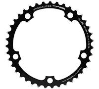 Spécialités TA Alize 130pcd 9/10 Speed Chainring, Black, Inner 38t