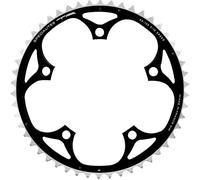 Spécialités TA Alize 130pcd 9/10 Speed Chainring, Black, Outer 46t