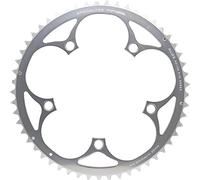 Spécialités TA Alize 130pcd 9/10 Speed Chainring, Silver, Outer 54t