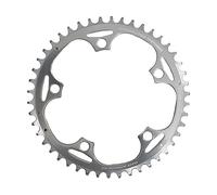 Spécialités TA Alize 130pcd 9/10 Speed Chainring, Silver, Outer 56t
