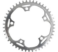 Spécialités TA Alize 130pcd 9/10 Speed Chainring, Silver, Outer 60t