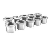 TA Double Alloy Chainring Bolts C/Ring (5) - Silver