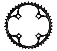 Spécialités TA Chinook 104/64pcd 4 Arm 10/11 Speed Chainring 46T Outer (18mm) Bl