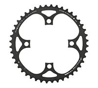 Spécialités TA Chinook 104/64pcd 4 Arm 10/11 Speed Chainring, Black, 44T Outer (18mm)