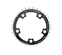 Spécialités TA Compact 94pcd 5 Arm 9 Speed Chainring, Black, Middle 40T
