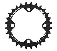 TA Cross 4 Arm 10/11X Double Chainring 80PCD - Inner - Black (28T) Siz