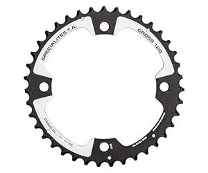 Spécialités TA Cross 4 Arm 10 Speed Chainring, Black, Outer (PCD 120mm), 39t