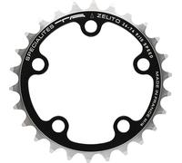 Spécialités TA Zelito Triple 74pcd 8/9/10 Speed Chainring, Inner 28t, Black