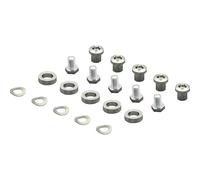 Spécialités TA Pro 5 Vis Chainring Bolts, Silver, Pack of 5, Double Ring Chainsets