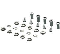 Spécialités TA Pro 5 Vis Chainring Bolts, Silver, Pack of 5, Triple Ring Chainsets