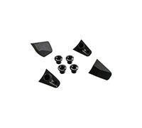 Spécialités TA R8000 Chainring Bolts & Cover Kit, Black, Pack of 4, Compatible with Shimano Ultegra R8000